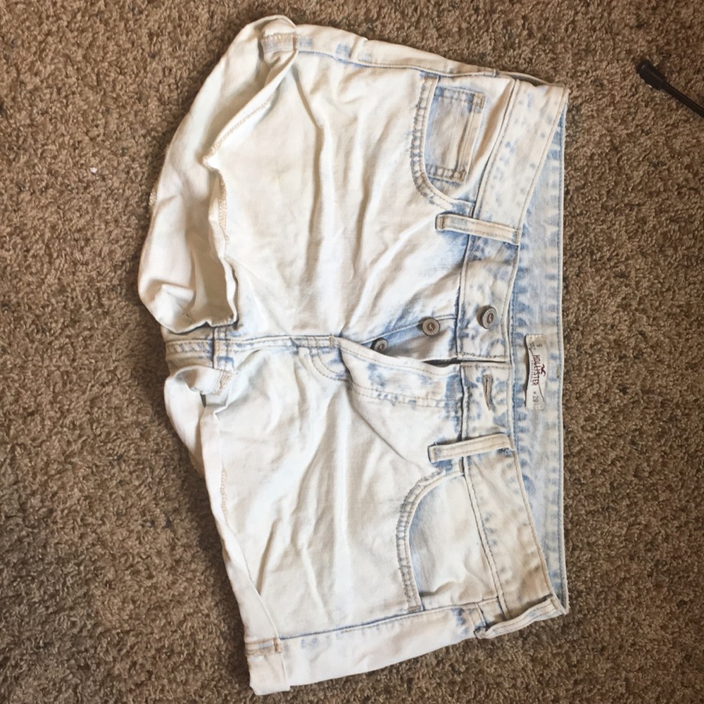 Light Blue Hollister shorts Size 9
